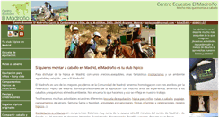 Desktop Screenshot of hipicaelmadrono.com